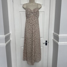 Lez A Lez lined leopard maxi dress - Small petite, Excellent condition