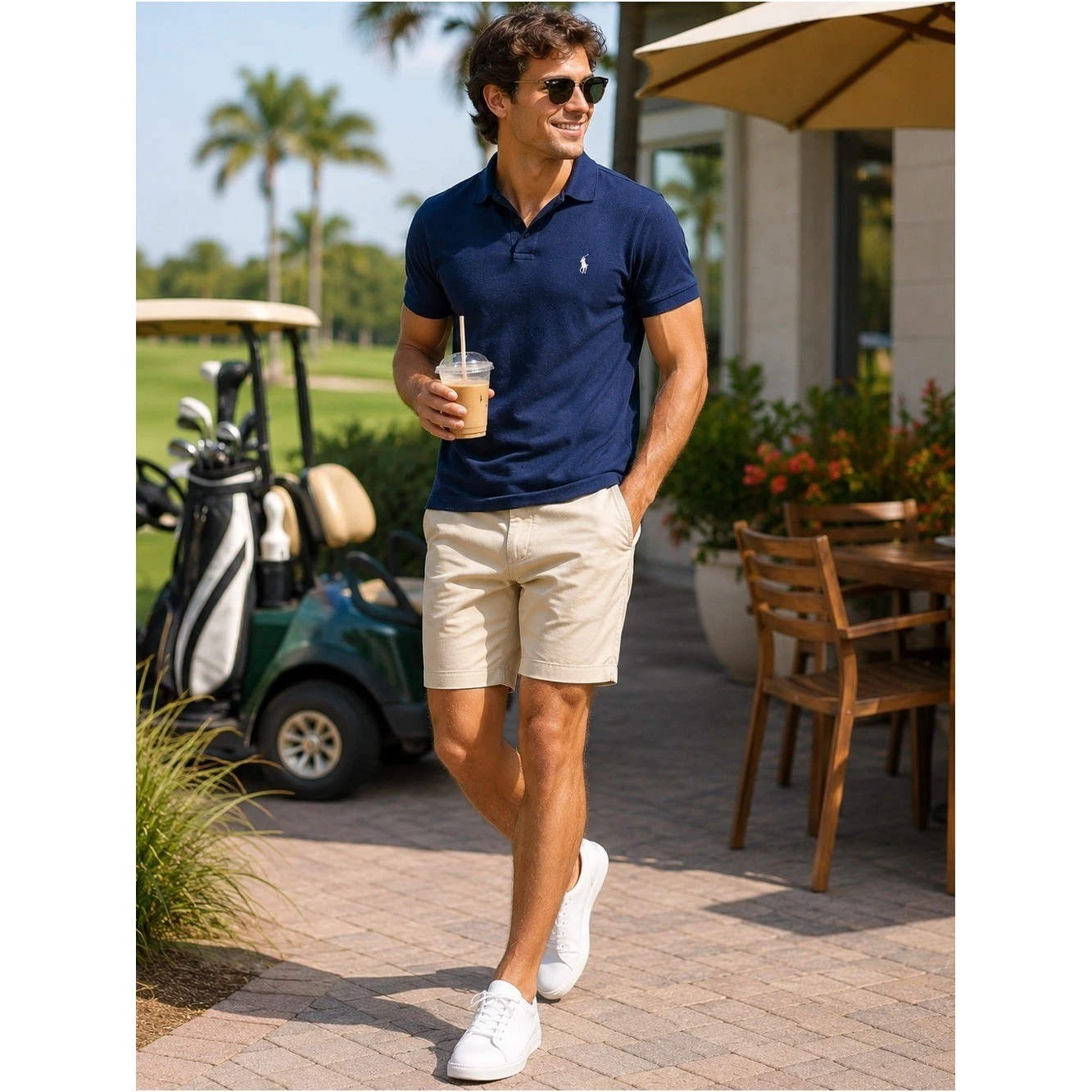 Chubbies Boomshakalaka Khaki Chino Shorts Men's 30 7" Inseam Casual Stretch
Opens in a new window or