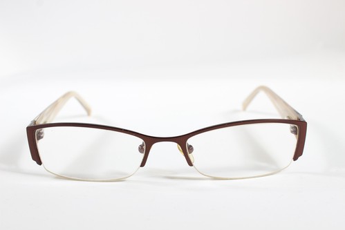 Guess Eyeglasses GU 1640 Women Brown Semi-Rimless Metal Eyewear Glasses Frames - Picture 2 of 4