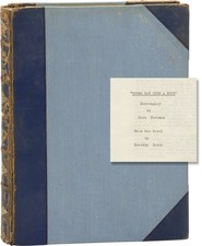 Lauren Bacall Kirk Douglas YOUNG MAN WITH HORN Original screenplay for #161272