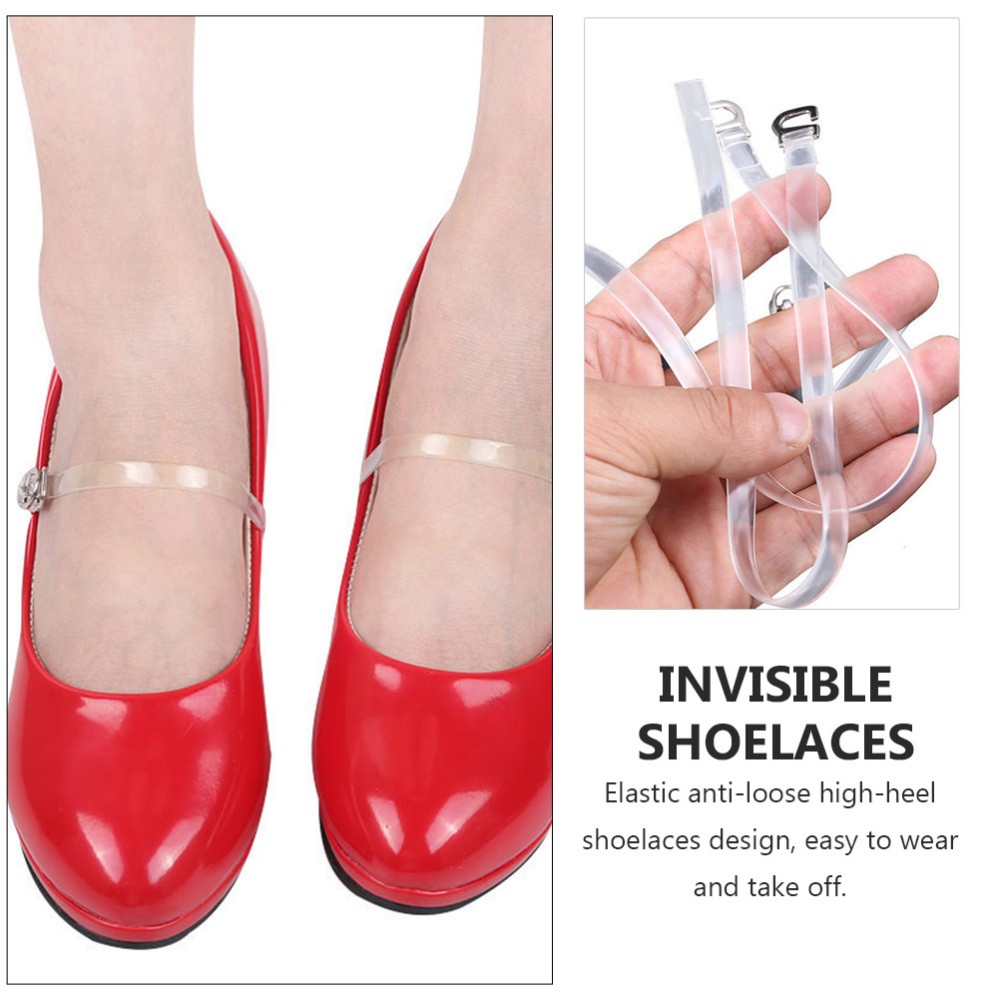 APL 5 Paia Lacci Cinturini per Scarpe Donna per Tacchi Cinghie per Scarpe Rimovibili