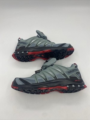Salomon XA Pro 3D GTX Grey Red 407894 Men's Size 11.5 | eBay