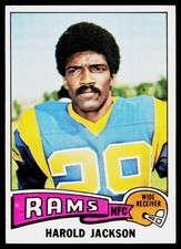 Harold Jackson, 1975 Topps, #505, Los Angeles Rams,