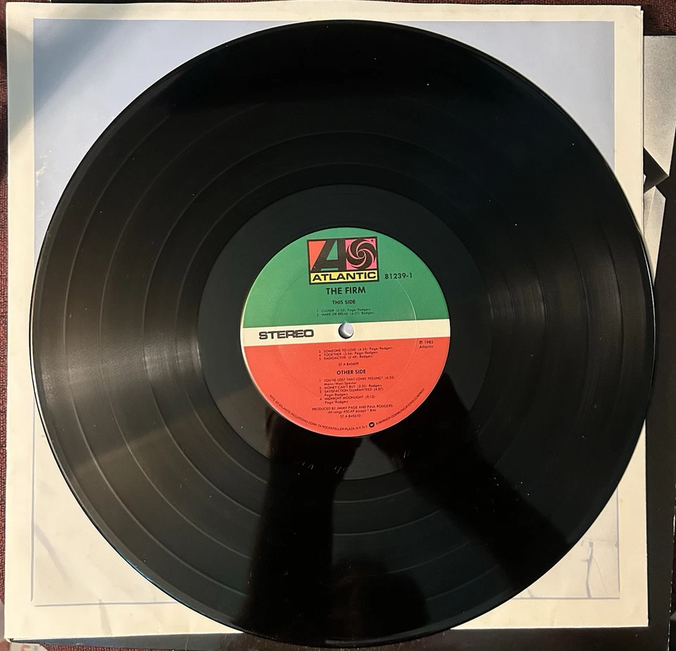 The Firm Vinyl 81239-1 Atlantic Records  Foto 2 de 4