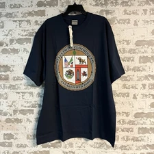 NEW - Streetwise L.A. Seal 2.0 Tee Tshirt - Navy Blue - 2X