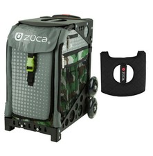 Zuca Sport Bag - Paintball with Black/Pink Seat Cover Black Non-Flashing Wheel