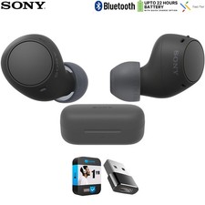 Sony Truly Wireless Earbuds with 22-Hour Battery  Converter  1 Year Warranty