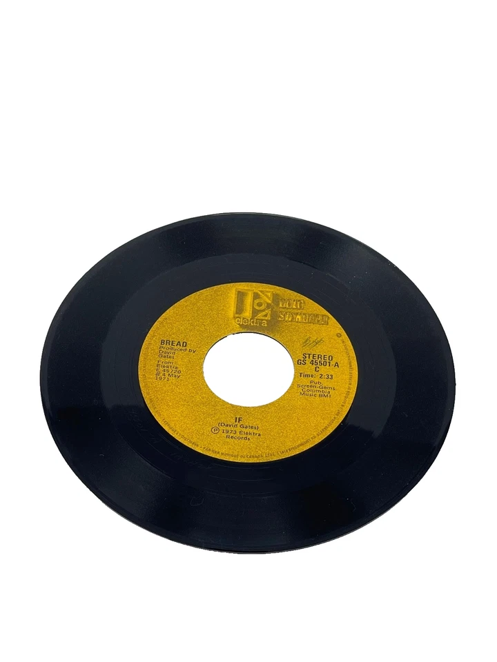Gold Standard - Bread, 'If' & 'Let your love go' 1971 7" 45 RPM (#412) - Image 2 of 3