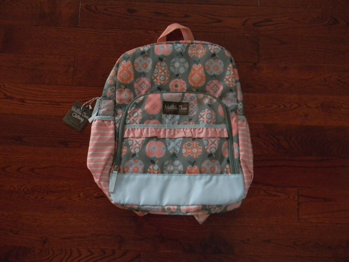 NWT MATILDA JANE CECE APPLE PRINT BACKPACK | eBay