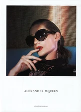 ALEXANDER McQUEEN magazine AD #06 RARE OOP 2015