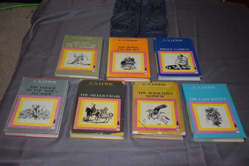 Chronicles of Narnia set C.S. Lewis (1st Edition/Later Print,2nd US Cover Style)