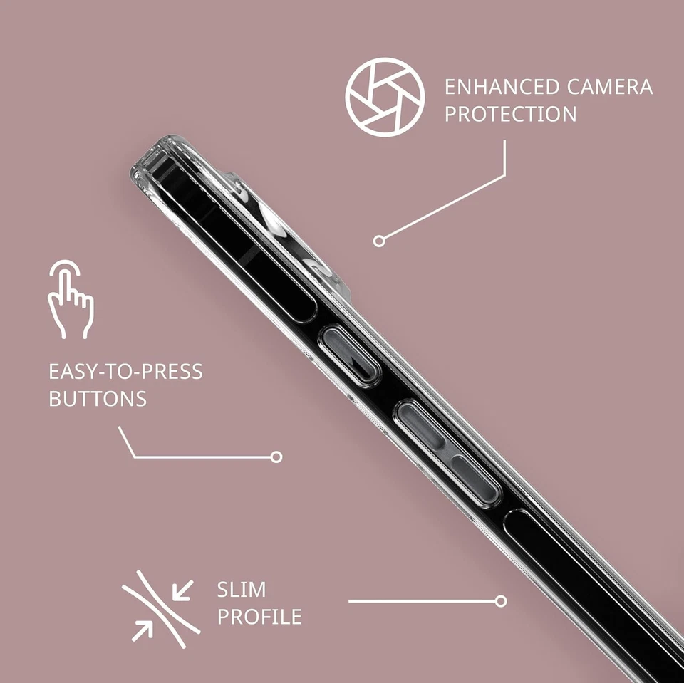 Tech21 EvoClear Case for Google Pixel 9 Pro XL Impact Drop Protection AntiYellow - Image 4 of 4