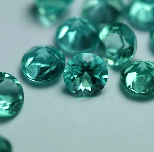 1 Paraiba Apatit 4,0mm (VVS) Rund - Bild 1 von 1