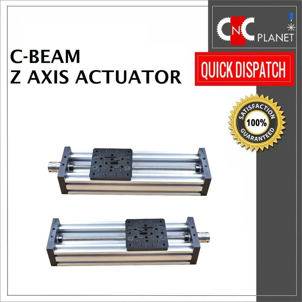 Z-AXIS KIT CNC ROUTER PLASMA LASER C-BEAM ACTUATOR ALUMINIUM EXTRUSION PROFILE  - Image 3 of 4