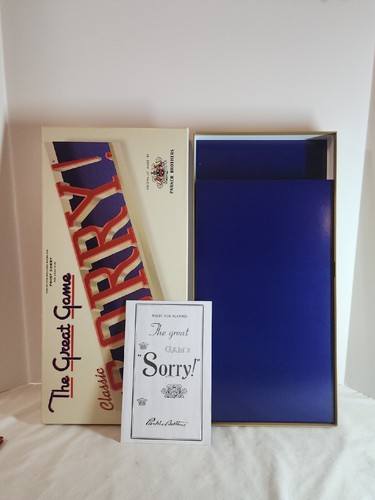 Hasbro The Great Game Classic SORRY! Point SORRY! ©2016 Complete in Box. - Picture 11 of 12
