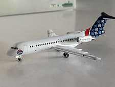 Blue Box Fokker Aircraft Company Fokker F-70 1:400 PH-MKC like Gemini Jets JC