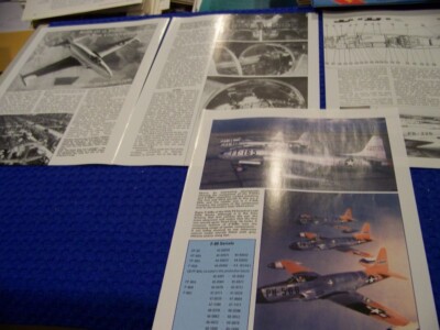 LOCKHEED P-80 ''BIRTH OF A STAR''..HISTORY/PROFILES/MODEL REVIEW (107NN)