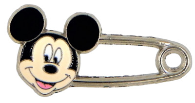 Mickey Mouse Safety Pin Collection Individual Disney Park Trading Pin Brand New