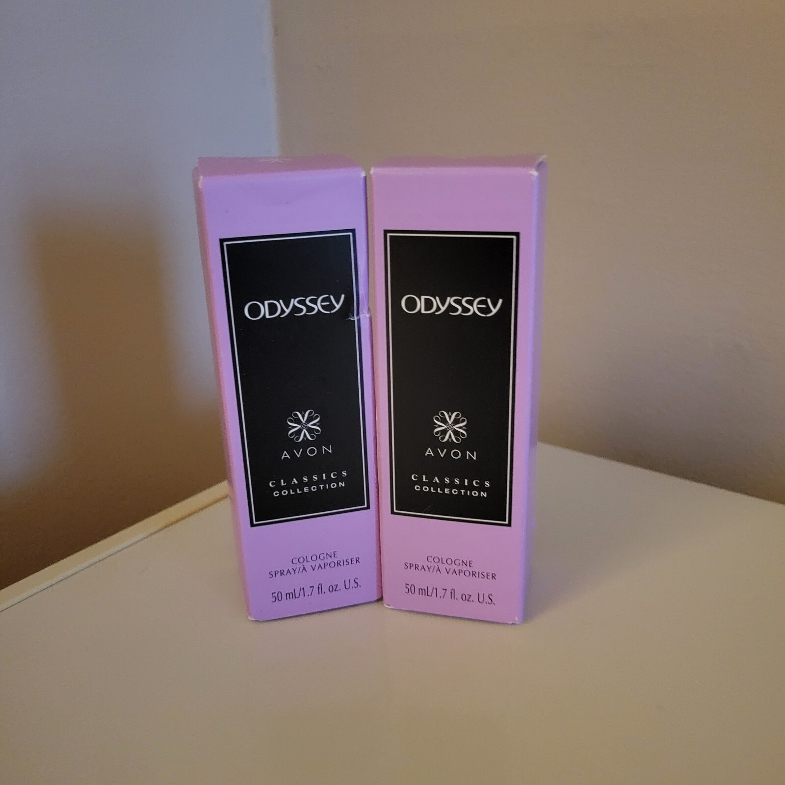 Avon Odyssey Perfume 1.7 oz Lot Of 2