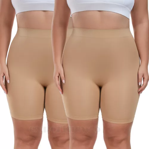 Pantalones cortos moldeadores talla grande para mujer pantalones cortos anti rozaduras pantalones cortos para niños bragas sin costuras - Imagen 30 de 35