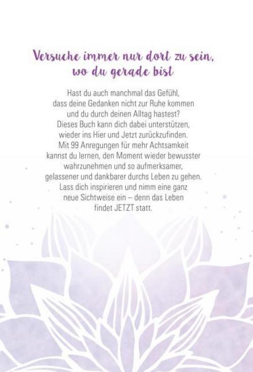 Thumbnail - Achtsamkeit Für Dich - - 9783845833309