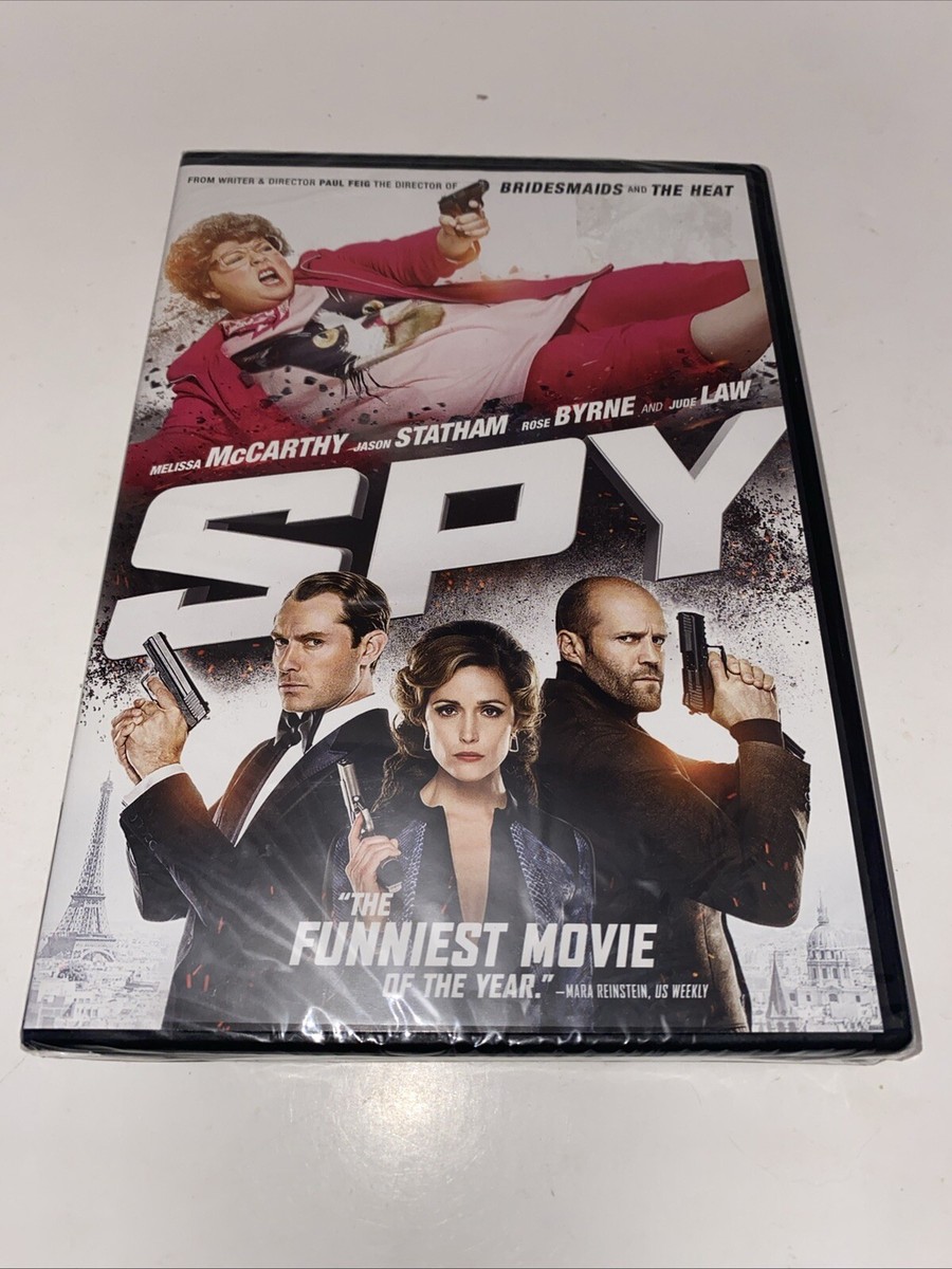 NEW Spy DVD 2015 Comedy Melissa McCarthy Jason Statham Rose Byrne