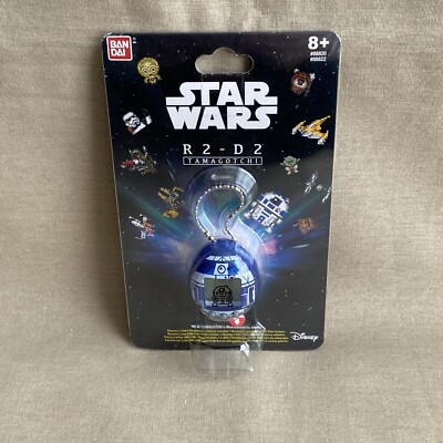 Star Wars: R2-D2 Tamagotchi Keychain (NEW 2021) Bandai Virtual Pet Droid + Games