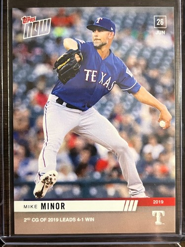 2019 Topps Now 438 Mike Minor