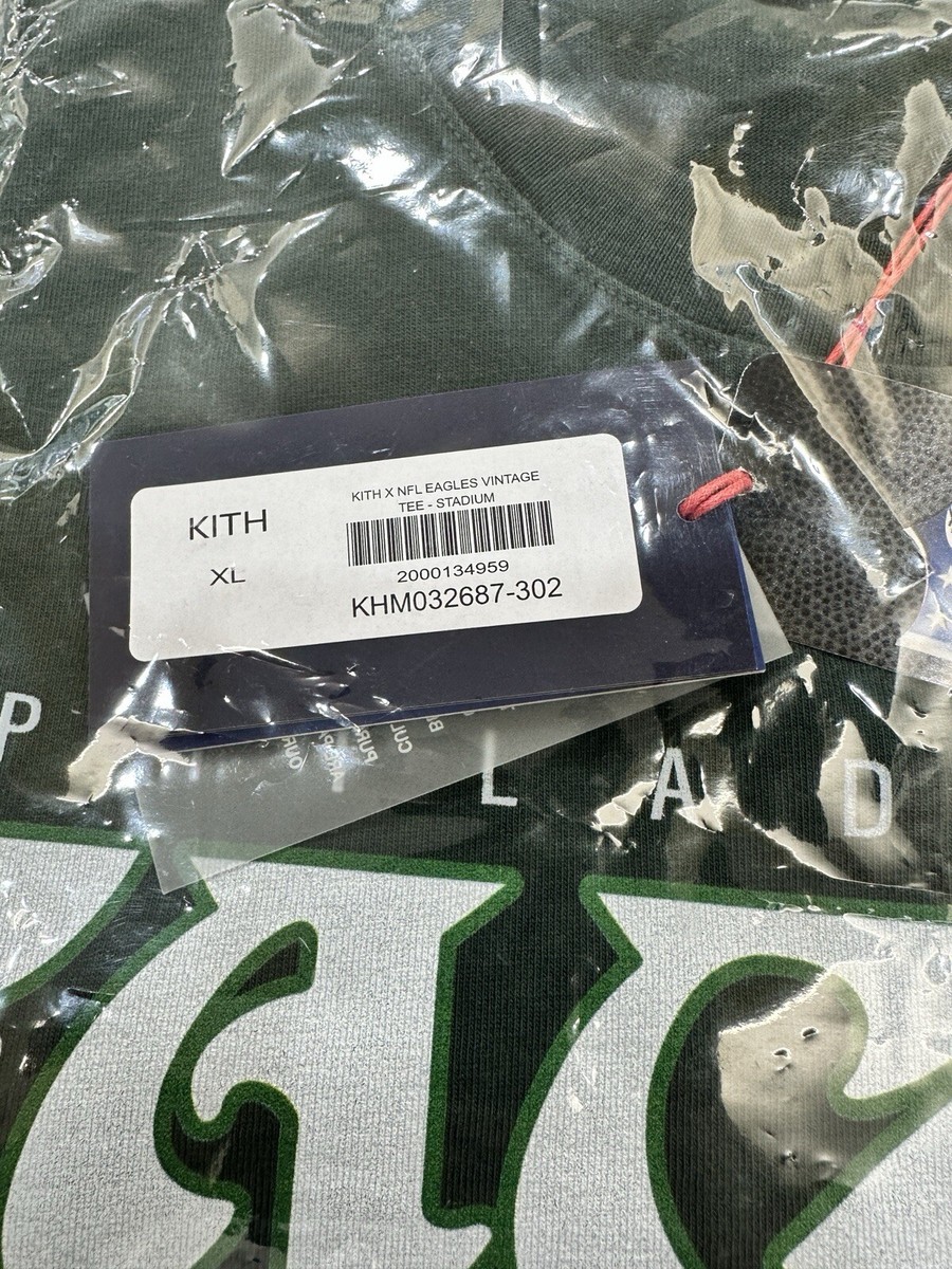 Kith & 47' For The NFL Eagles Vintage Tee Size XL - IN HAND