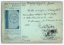 1906 The Real Connoisseur S Edition Universal Briefmarken Album Austria Postcard