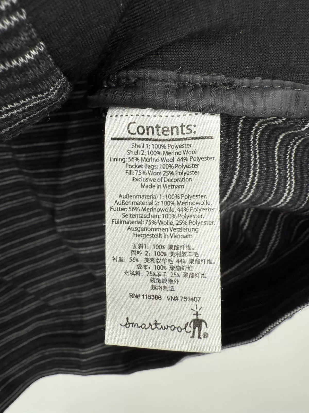 smartwool propulsion 60 quilted merino wool jacket