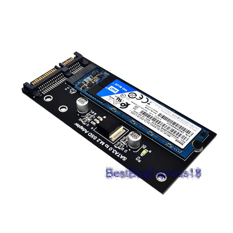 M.2 to SATA Adapter Card M.2 B-M KEY SSD Converter NGFF ONLY / NOT