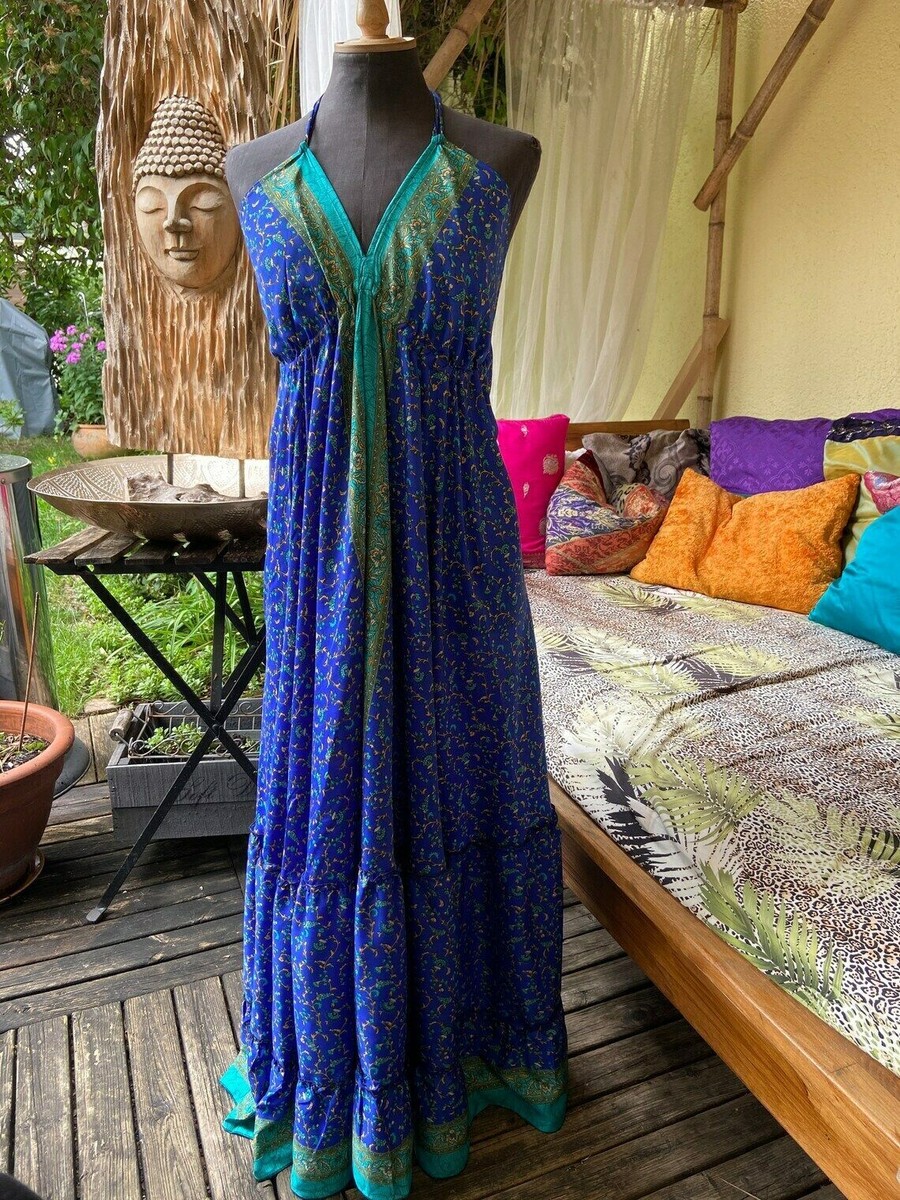 Pack of 20 PCs Vintage Silk Sari Dress Helter dress
