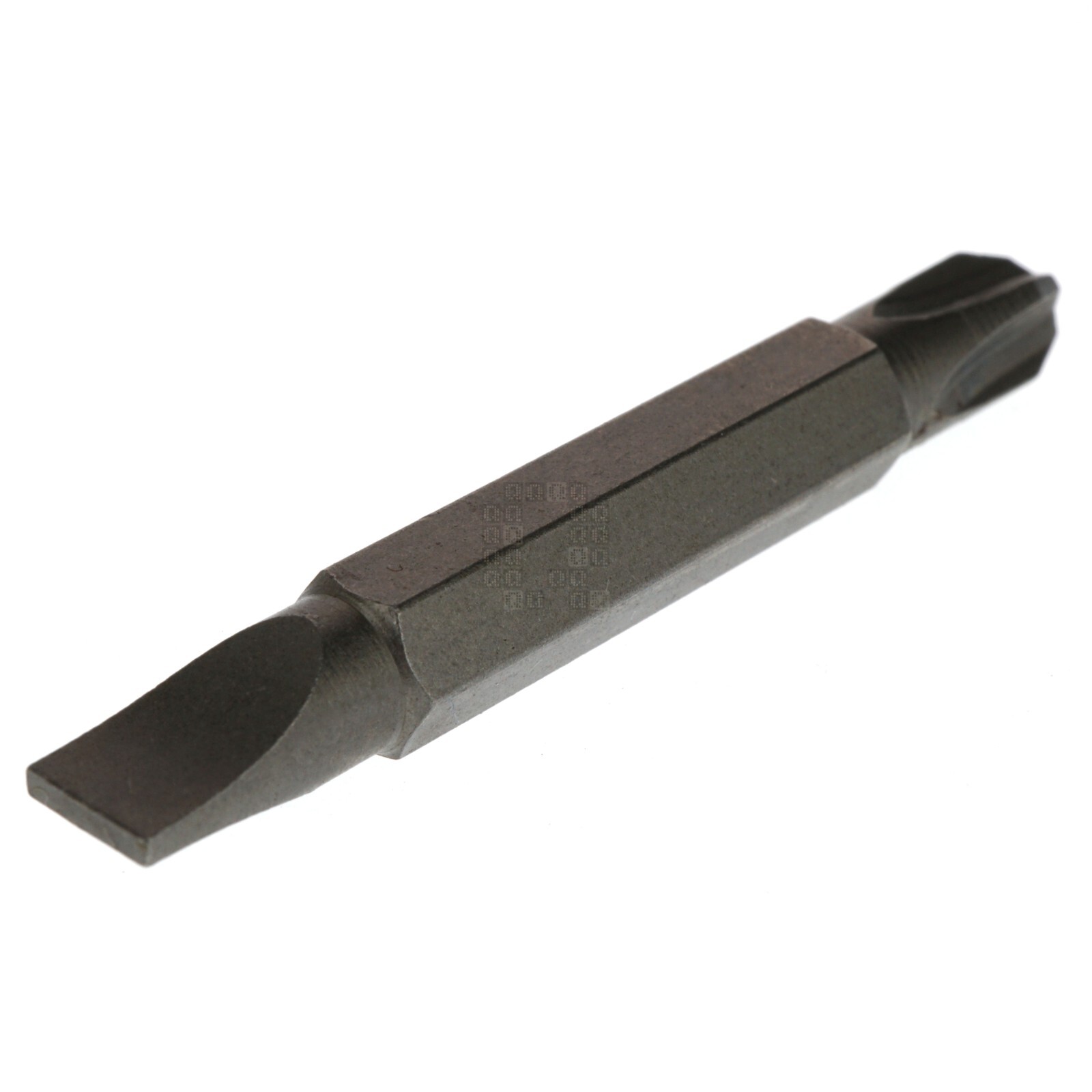 BLU-MOL 00091 #3 Phillips / 10-12 Slotted Double End Screwdriver Bit, 2 ...