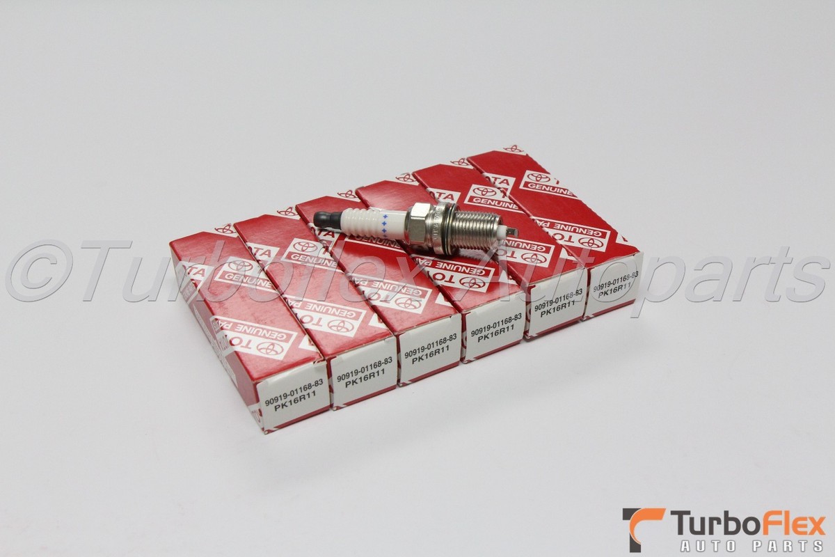 Toyota Supra 94-97 JZA80 Platinum Spark Plug Set of 6 Genuine OEM