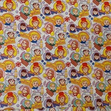 Willy Wonka  The Chocolate Factory Packed Winners Camelot 100 Cotton Fabric