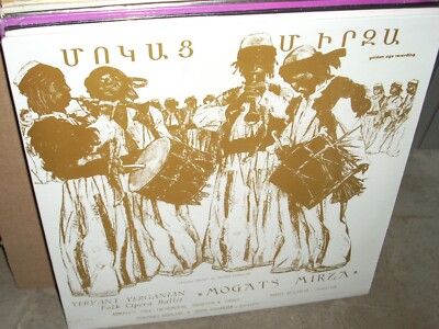 YERVANT YERGANIAN mogats mirza / folk opera ballet ( world music armenia SEALED 