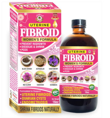 Organic Uterine Fibroid Women's Formula By Al-Riyan, 16 oz.