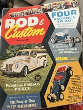Rod and Custom August 1962 how to build the model T  packard Phaeton