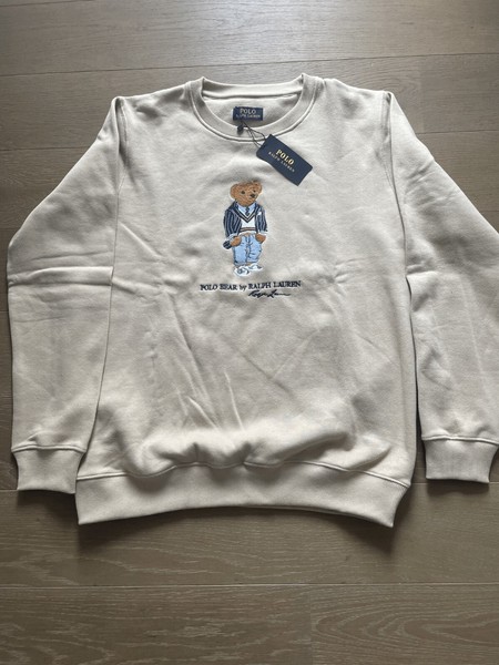 SWEATER RALPH LAUREN BEAR BEIGE, A ESTRENAR