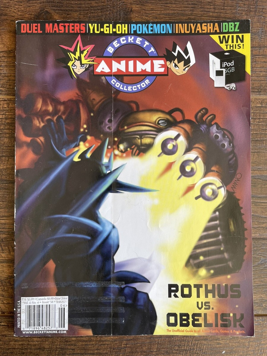 Pokmon Collectible Beckett Anime Magazine June 2004 Price Guide Feat/  Yu-Gi-Oh | eBay