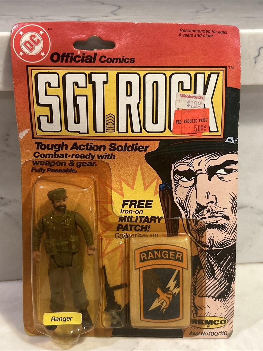 1981 DC Official Comics Rock Action Figure NEW Sealed Remco