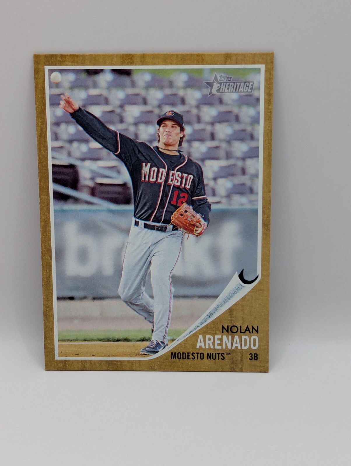 2011 Topps Heritage Minor League Edition - #53 Nolan Arenado (RC)