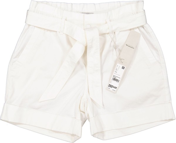 Neu! Comma Damen Bermuda-Shorts Gr. 42 Offwhite-image