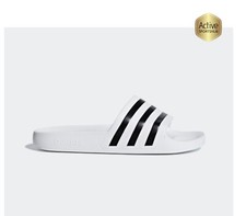 Image of Adidas Men's Women's Adilette Aqua Slides Shower Beach Sliders Pool Sandals
