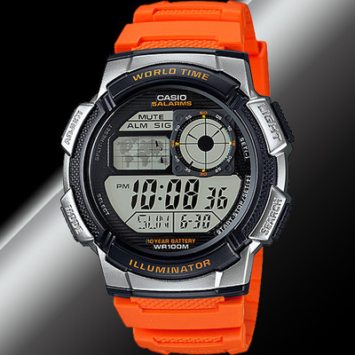 casio ae 1000w settings