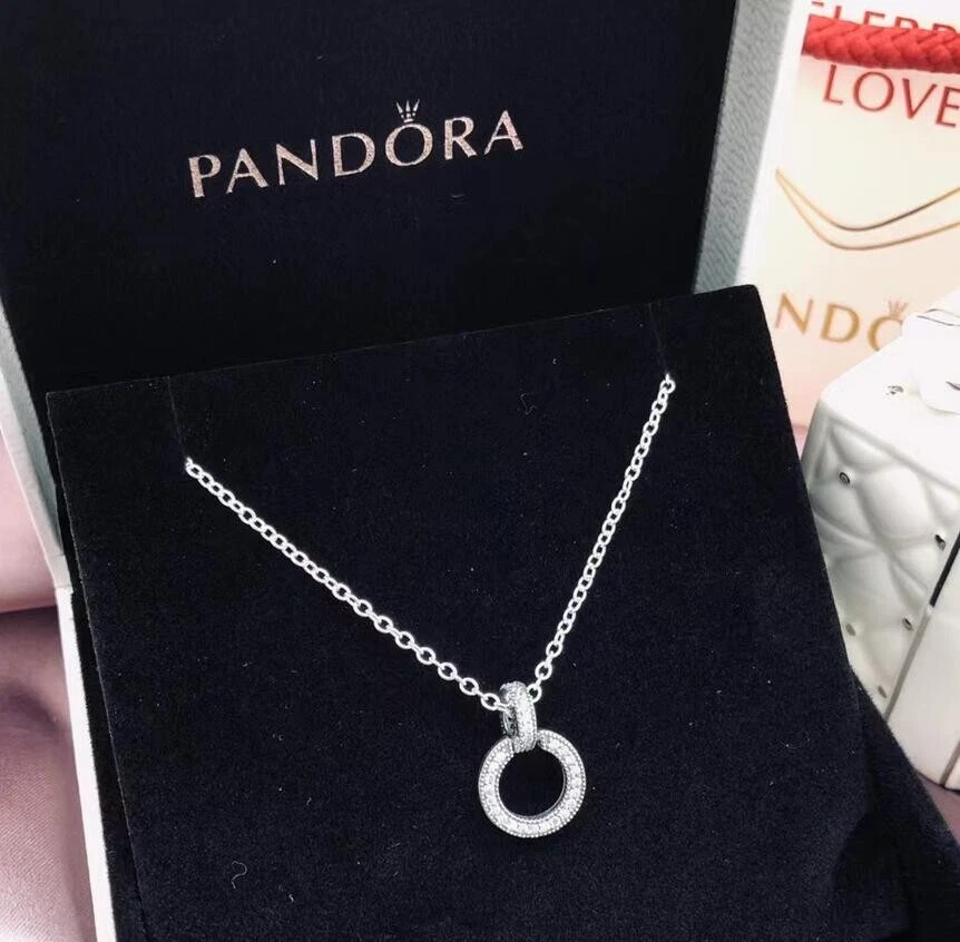 Discover 136+ pandora double circle necklace latest songngunhatanh.edu.vn