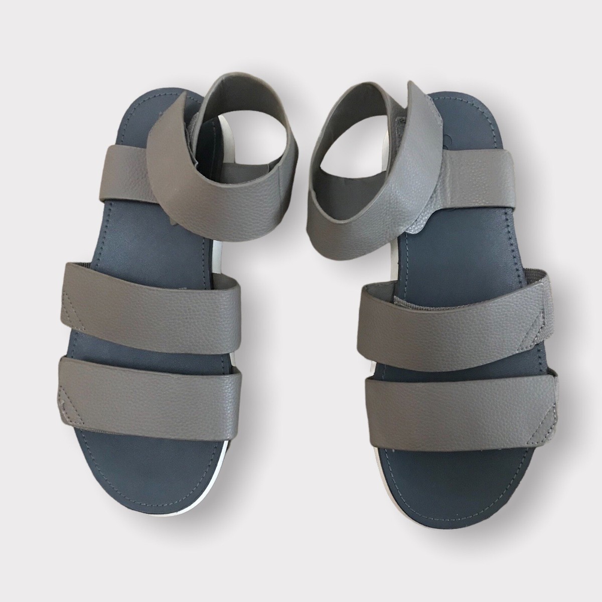 Calvin Klein Sandals Lt Charcoal 43 Calvin Klein Sandals Lt Charcoal 9 | eBay main image 2
