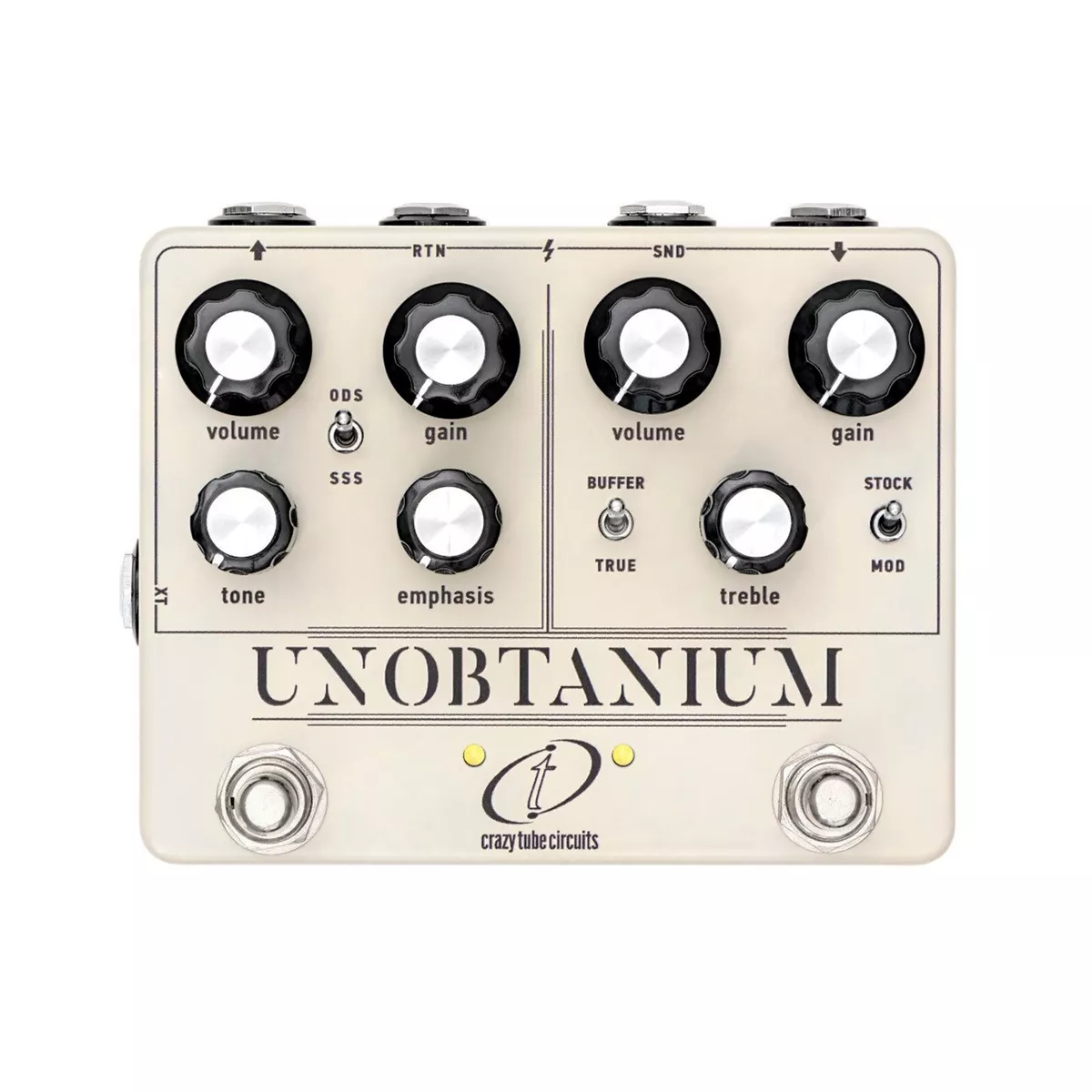 Crazy Tube Circuits Unobtanium Overdrive Pedal | eBay