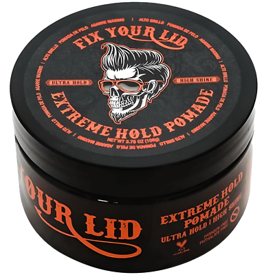 #ad Extreme Hold Hair Pomade for Men High Shine Water Based Hair Gel 3.75 Oz Eas $13.10